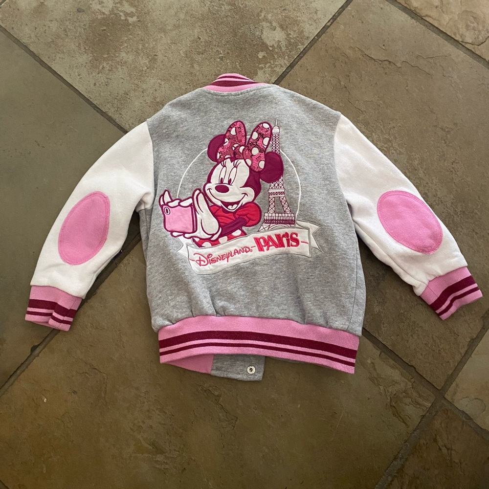 Disneyland Paris Minnie Mouse Letterman Jacket